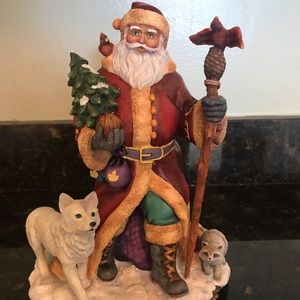 San Francisco Vintage Santa Claus Music Box